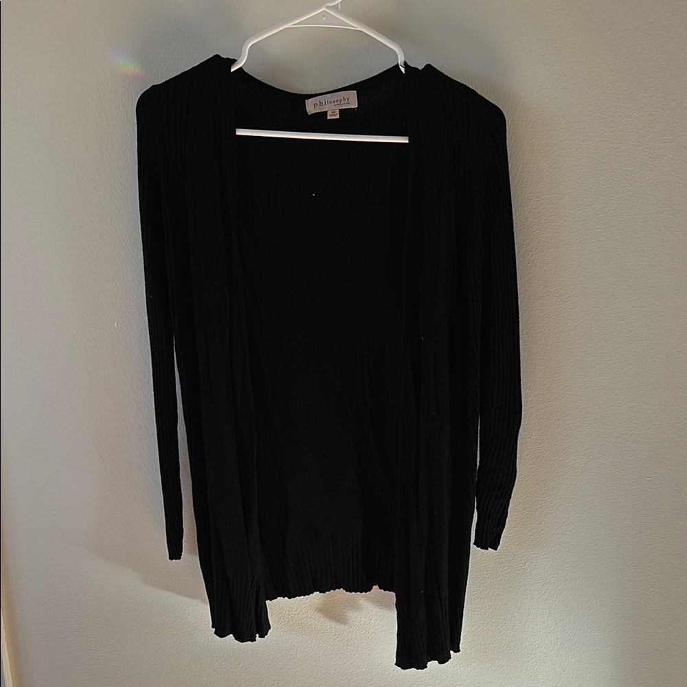 Black philosophy Cardigan